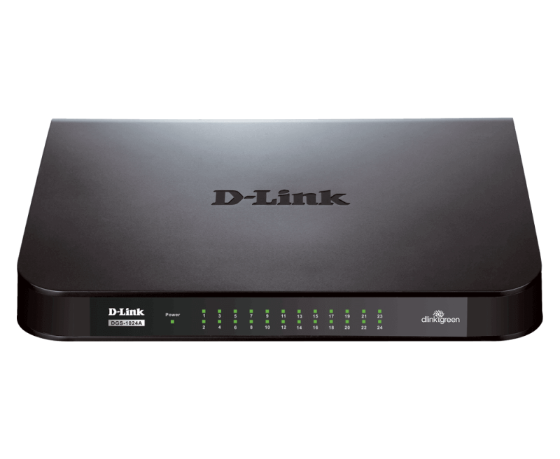 D-Link DGS-1024A 24-Port Unmanaged Gigabit Switch – Thành Công Tiến