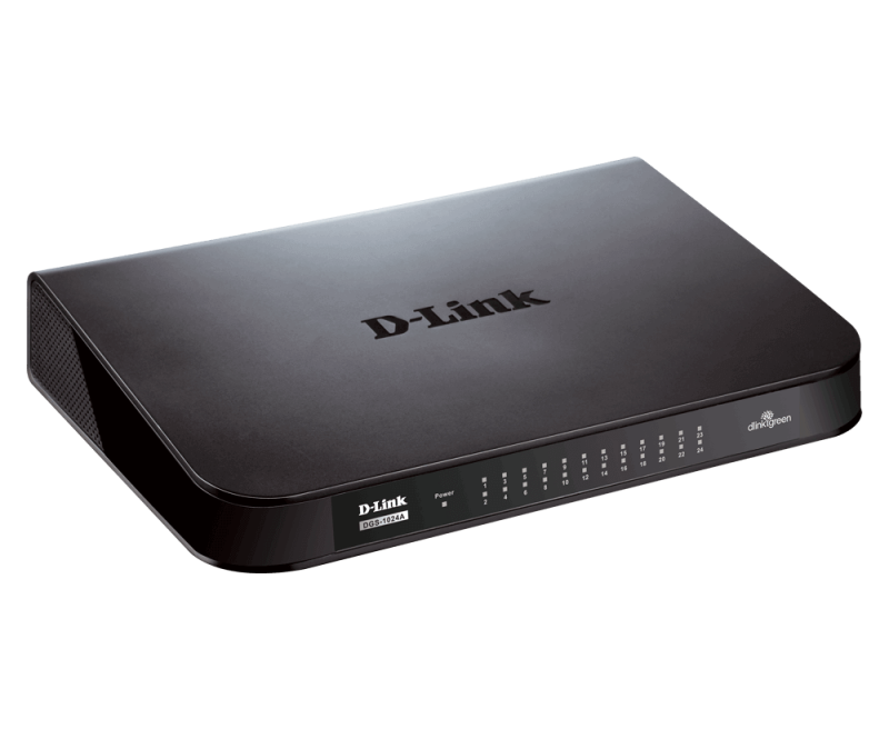 D-Link DGS-1024A 24-Port Unmanaged Gigabit Switch – Thành Công Tiến