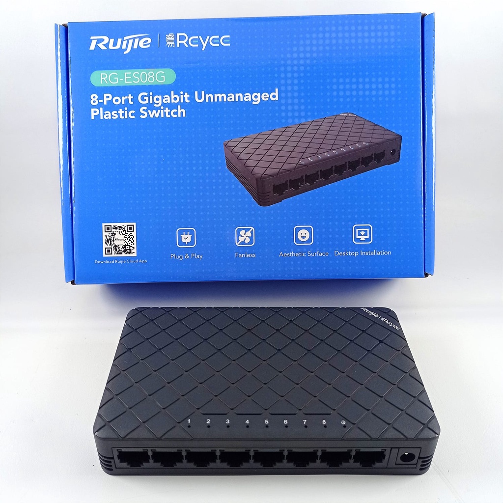 Ruijie Reyee RG-ES08G Switch 8-Port, Hàng Chính Hãng – Thành Công Tiến